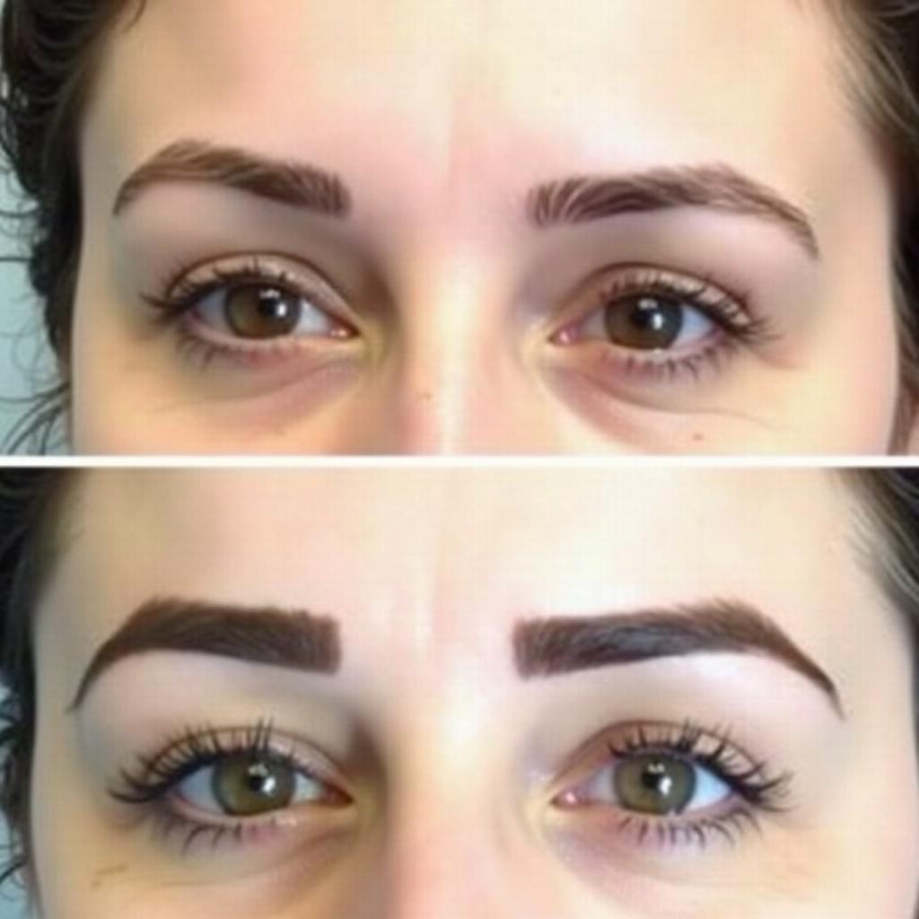 Waterproof Microblading Before and After Results