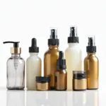 Various Weed Lotion Bottles