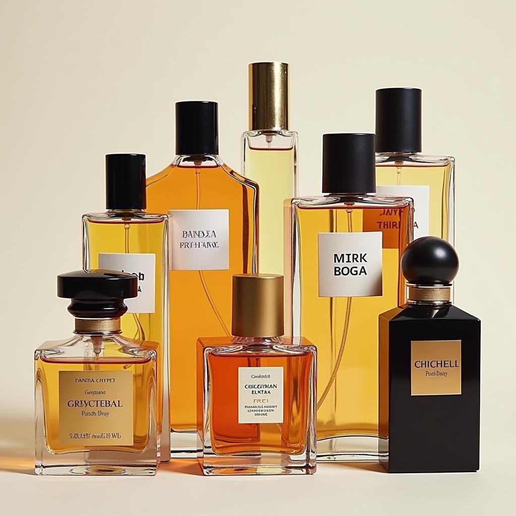 A Selection of Woody Chypre Perfumes