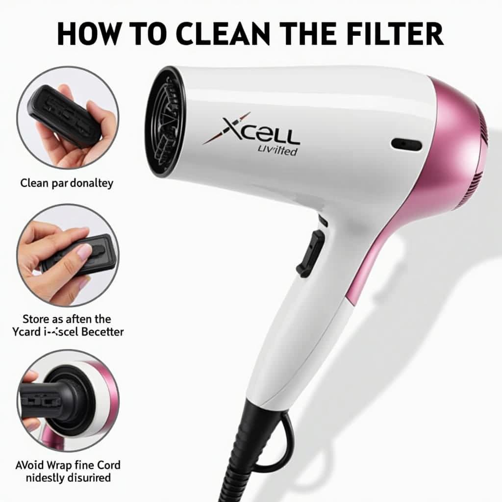 Cleaning and Maintaining Your Xcell Blow Dryer