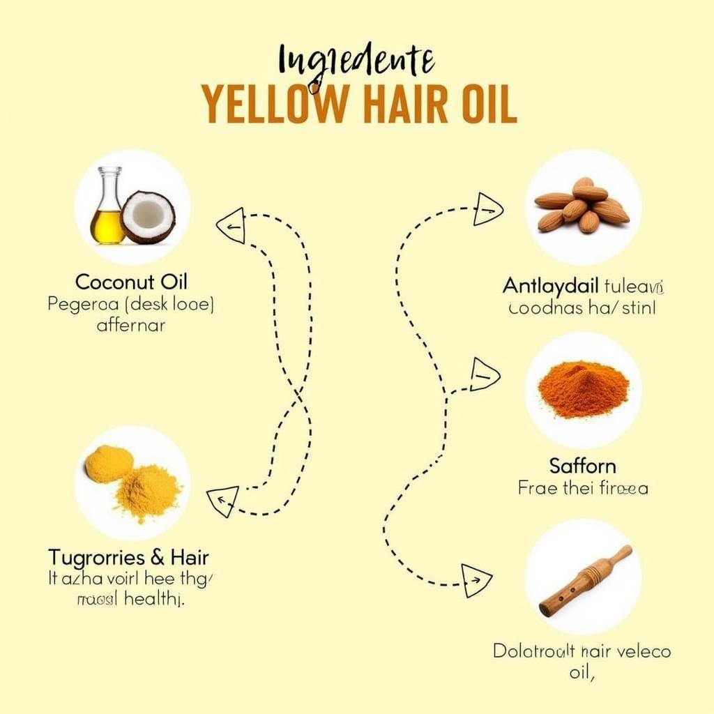 Key Ingredients in Yellow Hair Oil