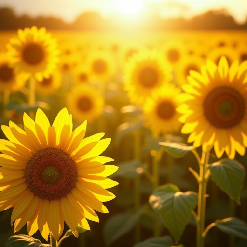 Sunflowers Representing Joy and Optimism