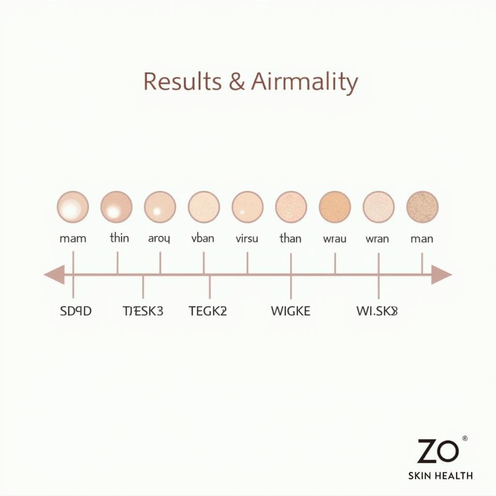 Zo Skin Health Pigmentation Results Timeline