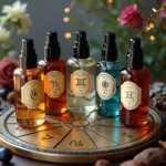 Zodiac Perfume Bottles Aligned with Astrological Signs